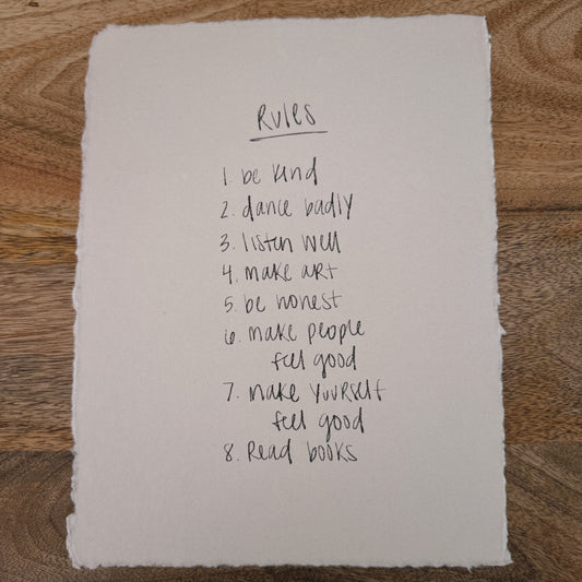 rules