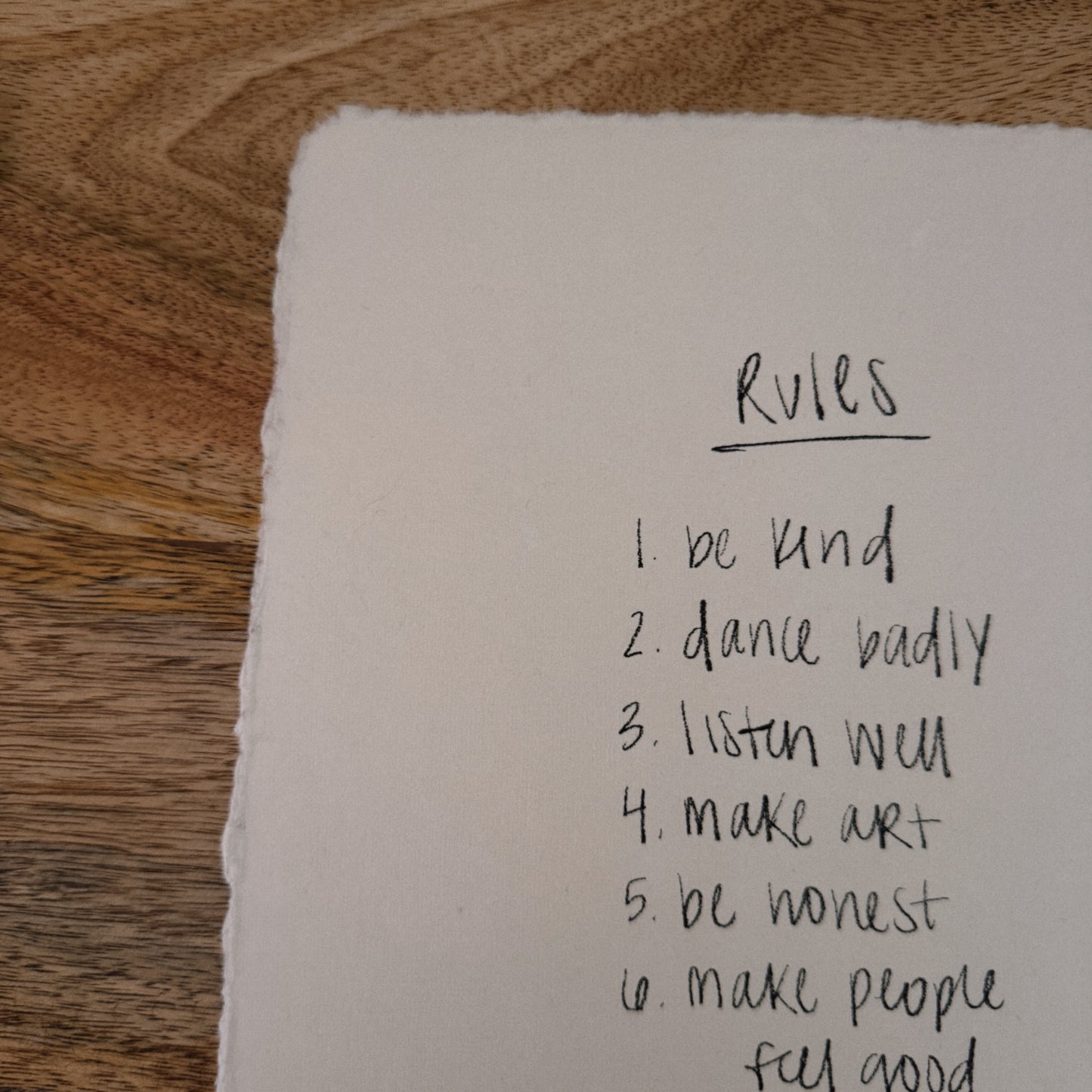 rules