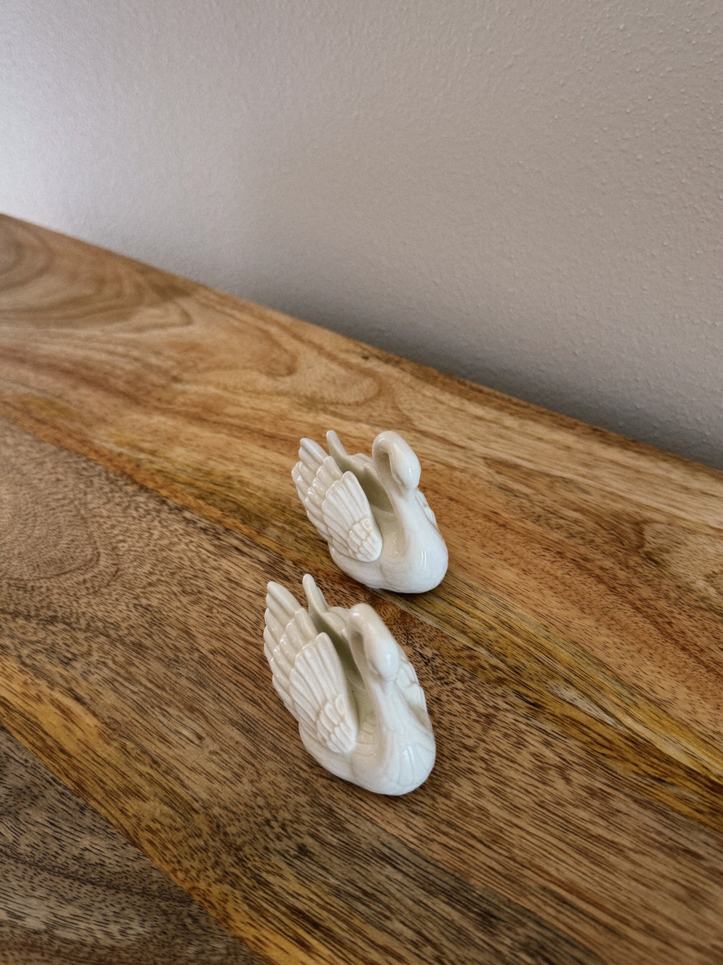 ceramic swan