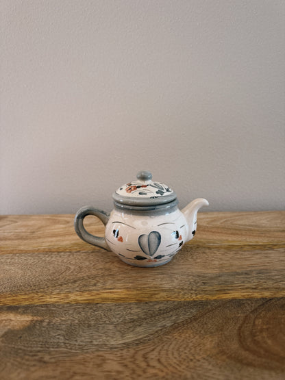 mini floral teapot