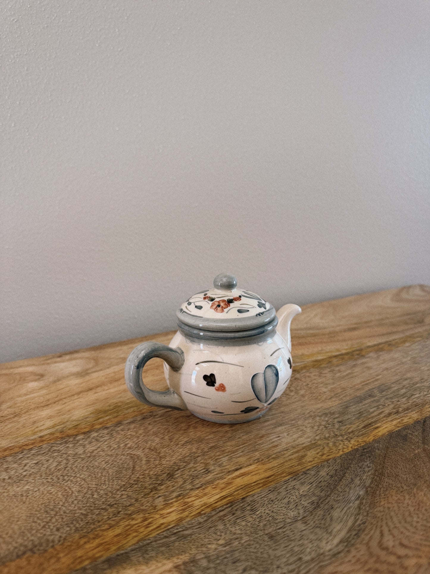 mini floral teapot