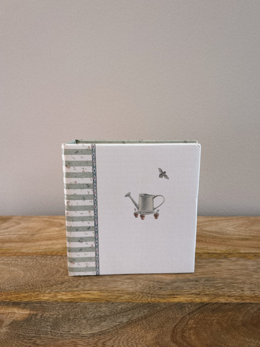 watering can photo album