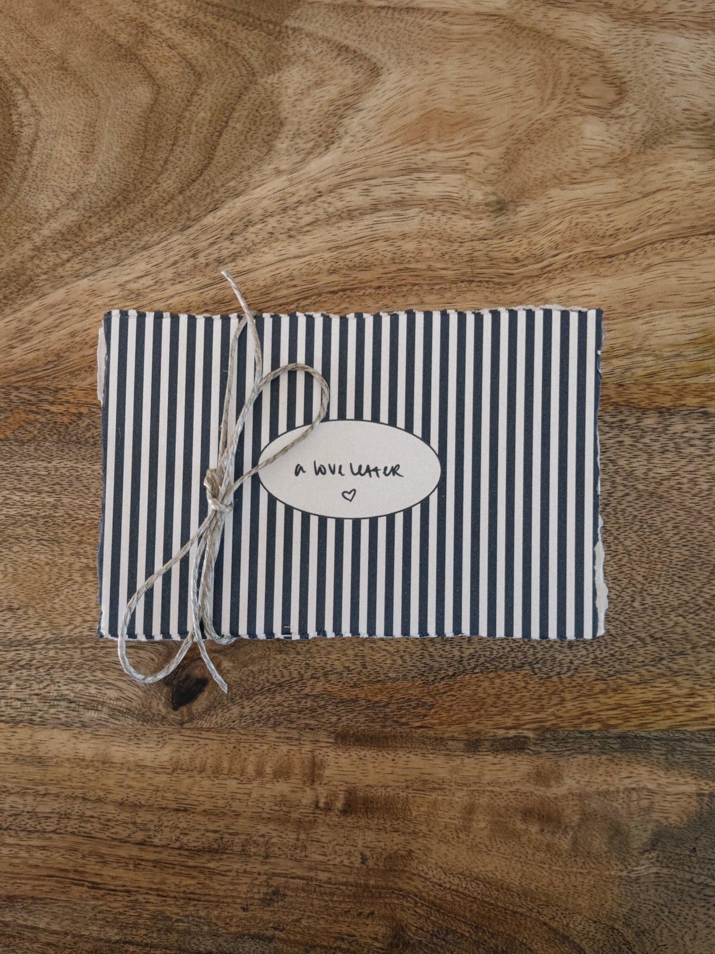 "a love letter" note cards