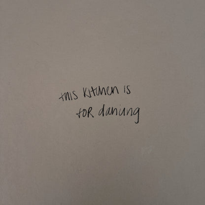 this kitchen is for dancing