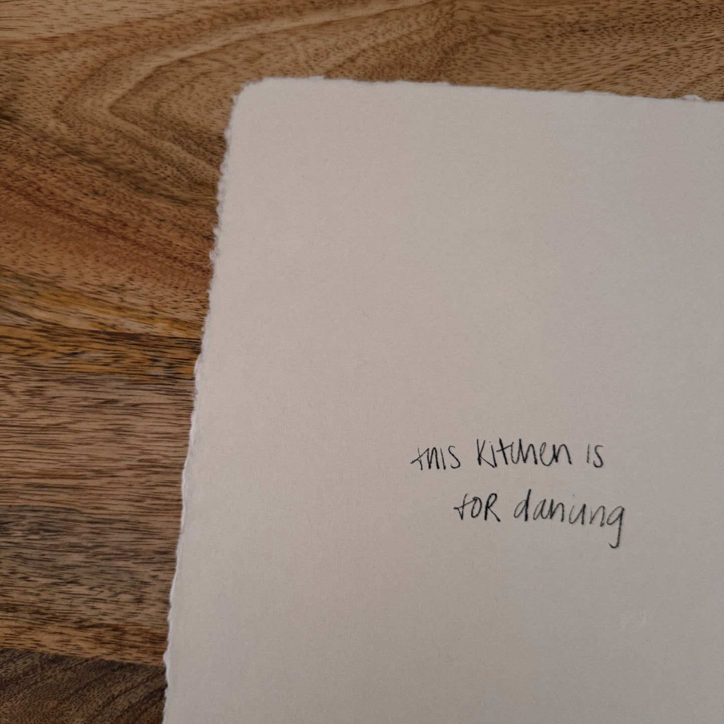 this kitchen is for dancing