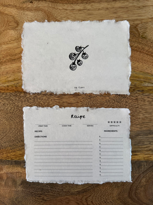 tomato recipe cards