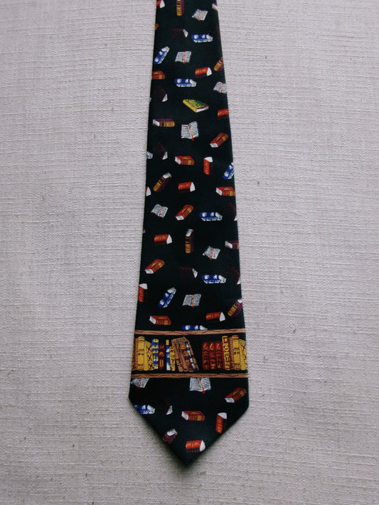 vintage book tie