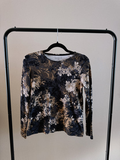 floral long sleeve tee
