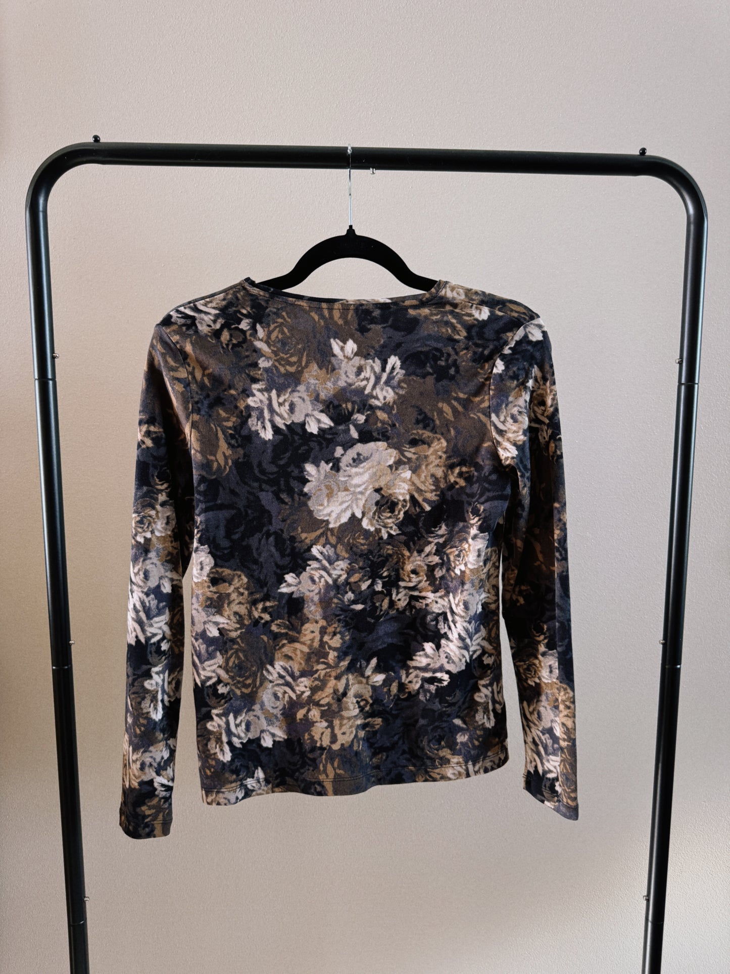 floral long sleeve tee