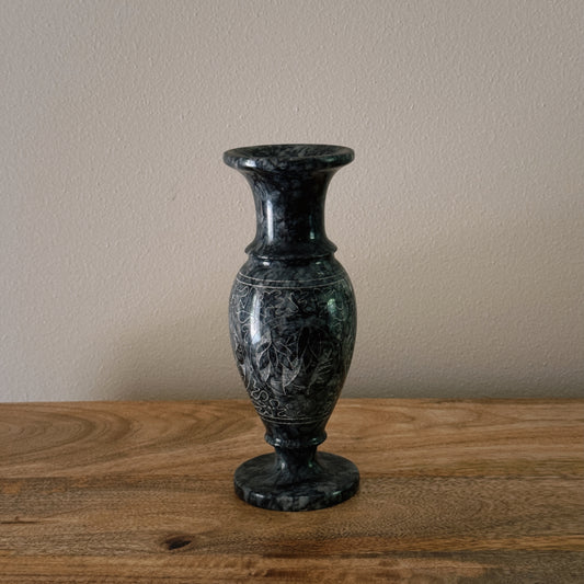 vintage marble vase/candle holder
