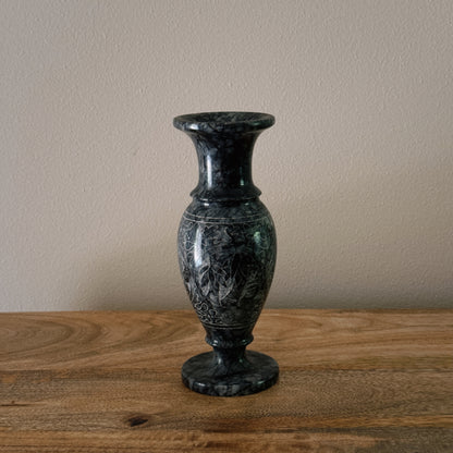 vintage marble vase/candle holder