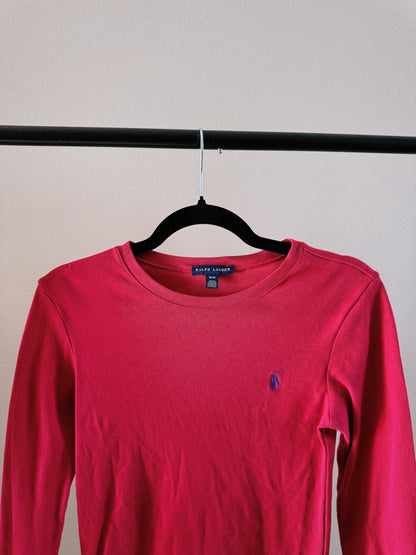pink long sleeve tee