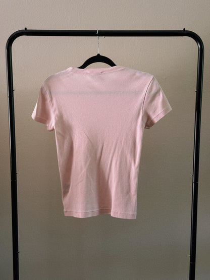 ralph lauren baby pink tee