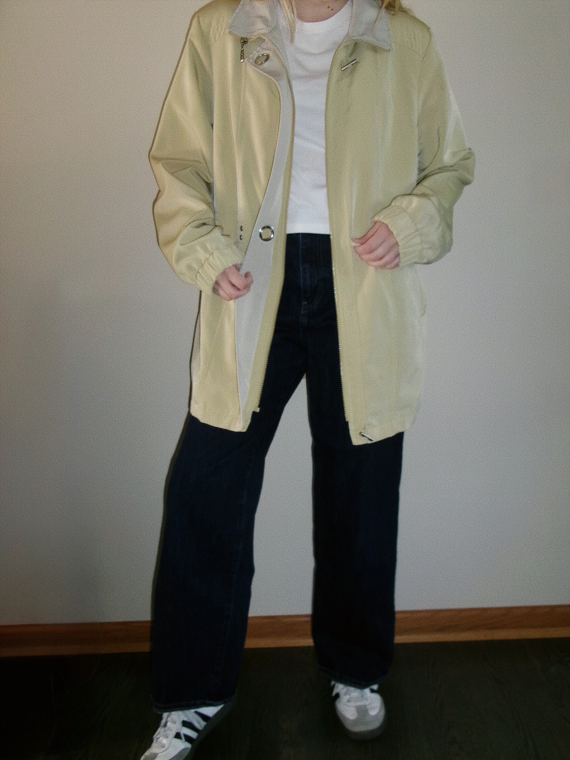 vintage spring jacket full outfit