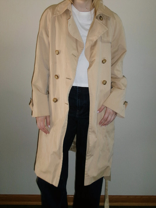 Michael Kors tan trench coat