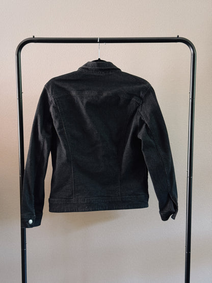 black denim jacket