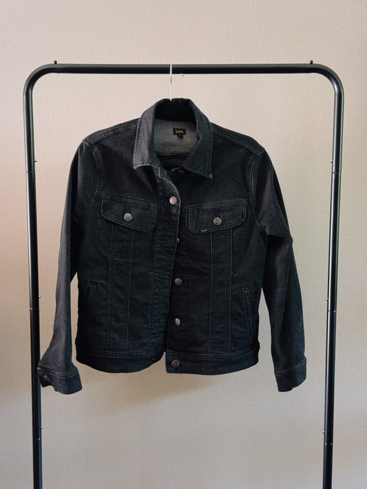 black denim jacket
