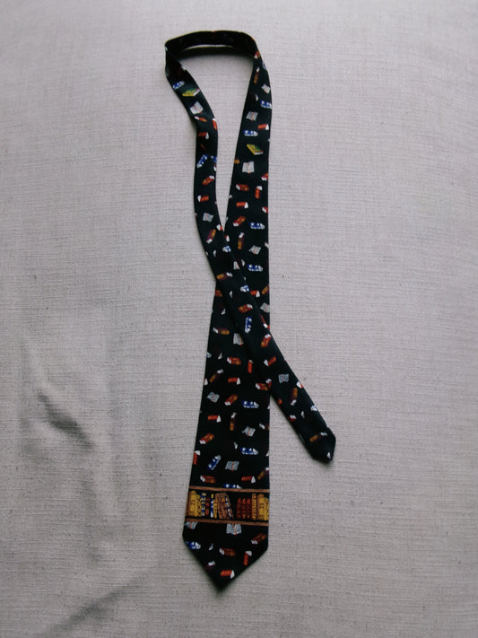 vintage book tie