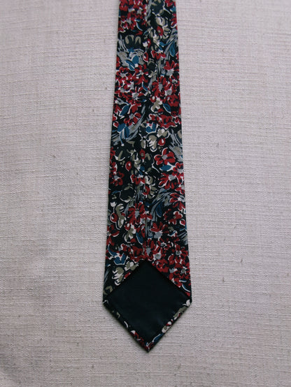 vintage floral tie