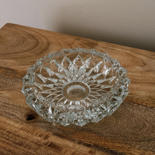vintage glass ashtray II
