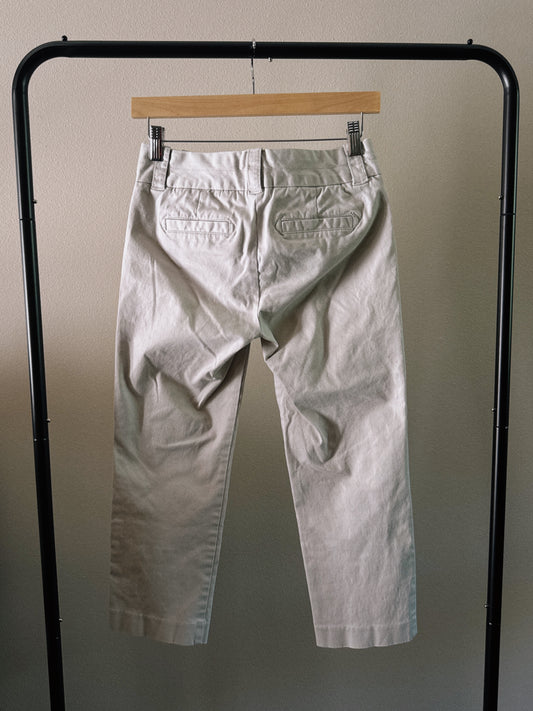 khaki capris