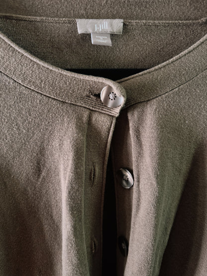 light brown cardigan
