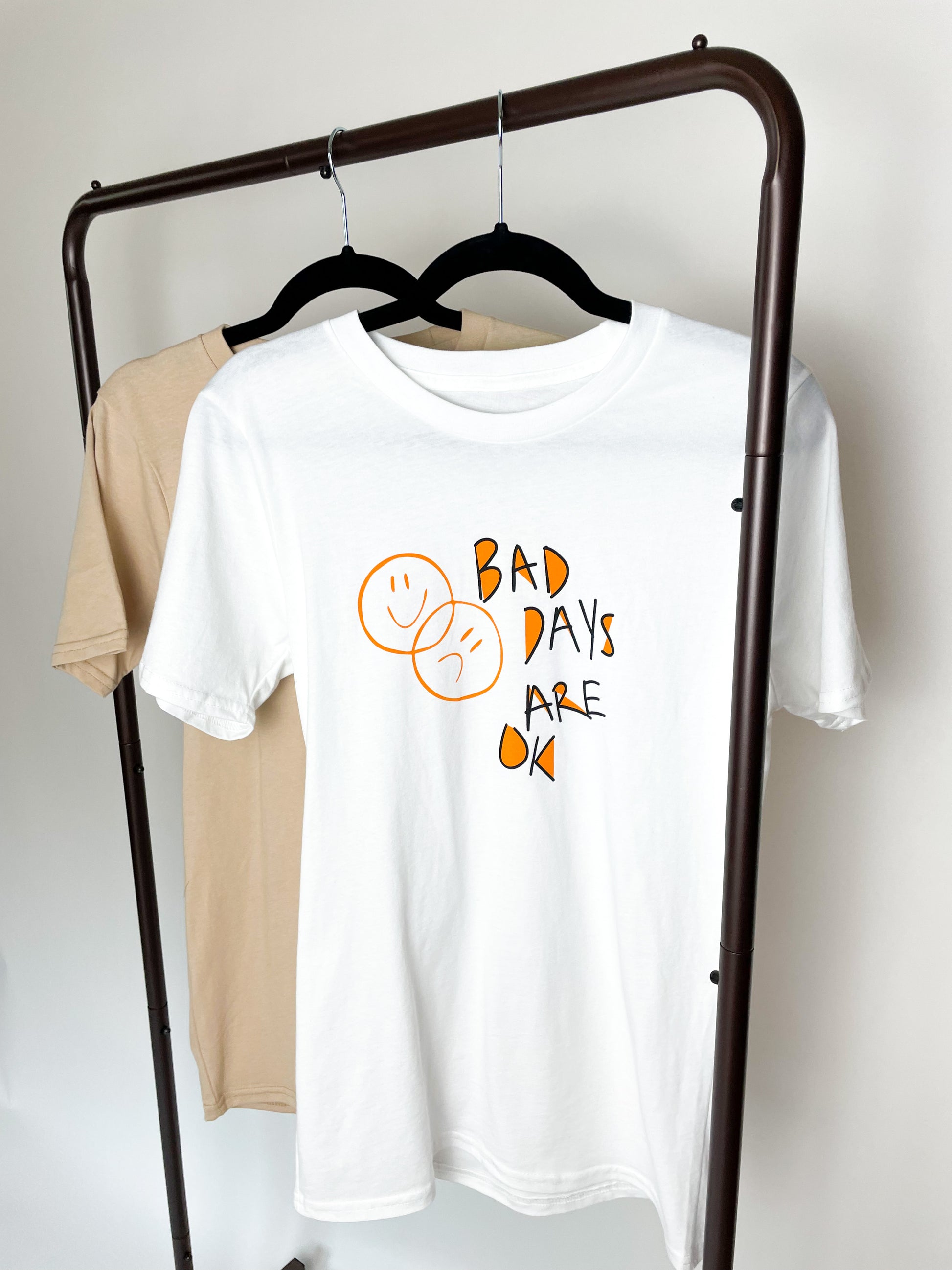 Sustainable Graphic T-shirt. Bad Days are OK 